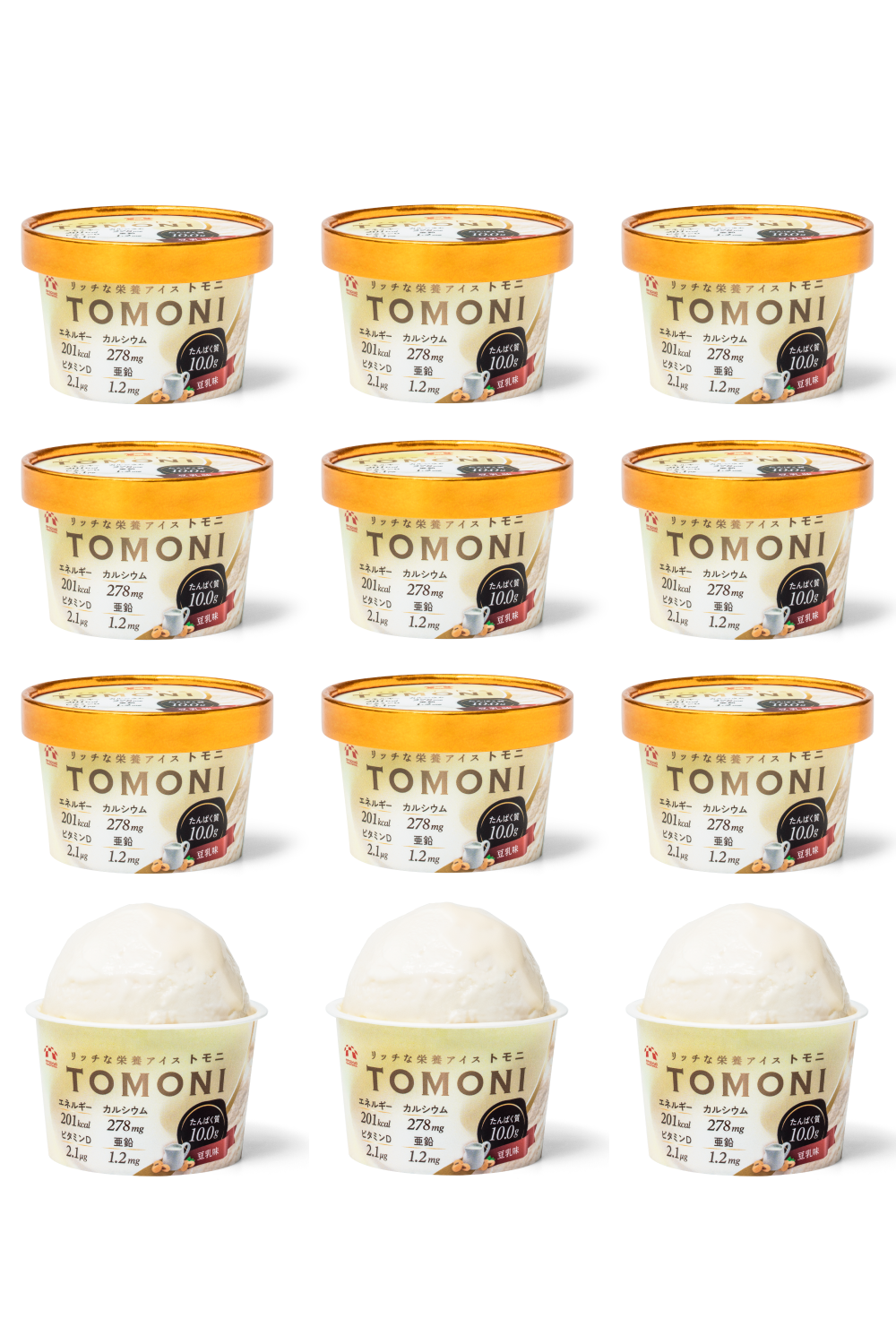 リッチな栄養アイス TOMONI (豆乳)